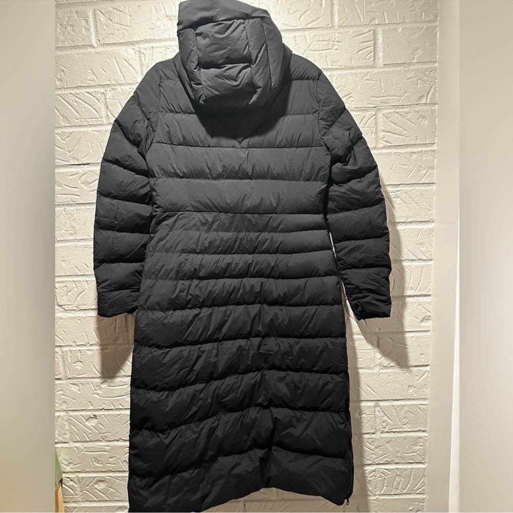 New Canada Goose Clair Long Coat Black Label Size Large - Picture 5 of 10